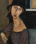 Amedeo Modigliani Jeanne Hebuterne Sweden oil painting artist